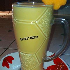 A picture of Pawpaw smoothie.