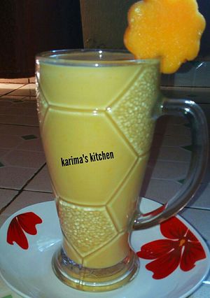 A picture of Pawpaw smoothie.