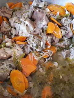 Una foto de Manitas de cerdo en escabeche