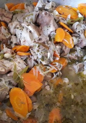Una foto de Manitas de cerdo en escabeche
