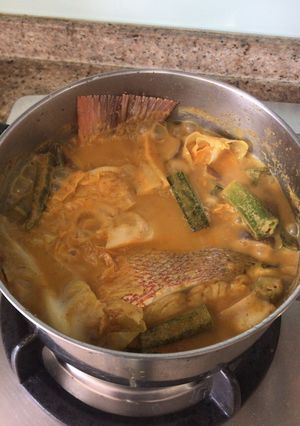 รูปของ แกงกะหรี่ปลา(หม้อไฟ)