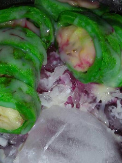 Foto resep Es pisang ijo simple
