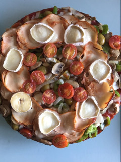 Una foto de Pizza masa de almendra