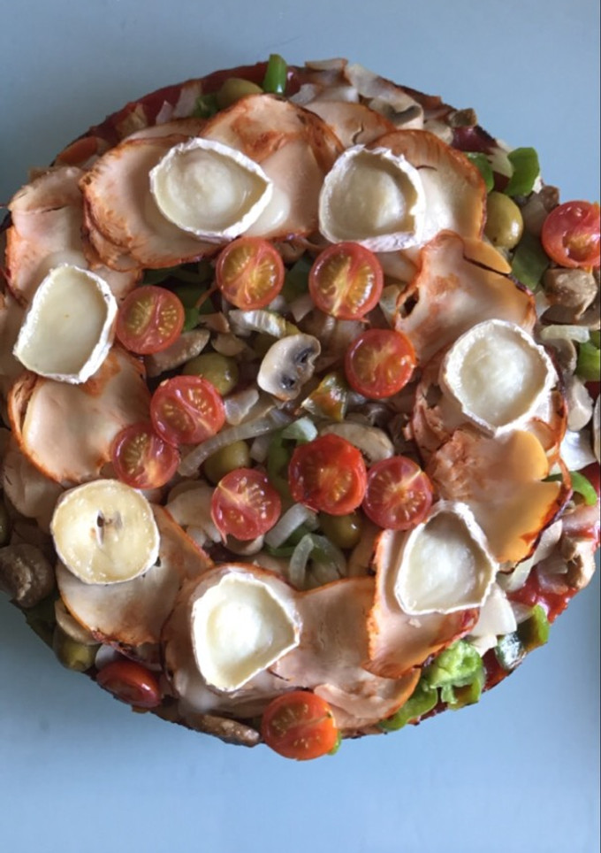 Una foto de Pizza masa de almendra