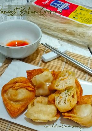 Foto resep Pangsit Bihun Goreng