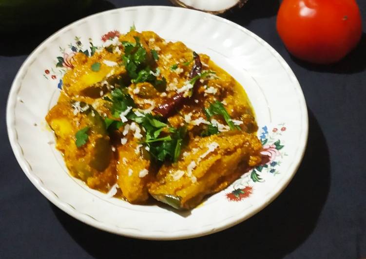 How to Make Award-winning Coconut Poppy seeds Brinjal Curry