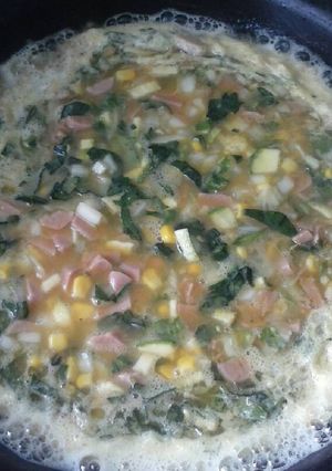 Una foto de Omelette Azteca