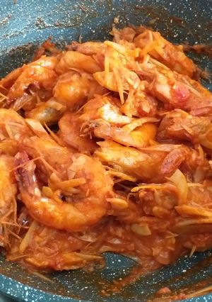 Foto resep Sambal udang kecombrang