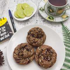 Espresso Sourdough Soft Bread (Tanpa Ulen, Tanpa Telur)-レシピのメイン写真