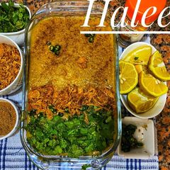 A picture of Haleem.