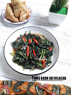 Foto resep Tumis daun ubi belacan