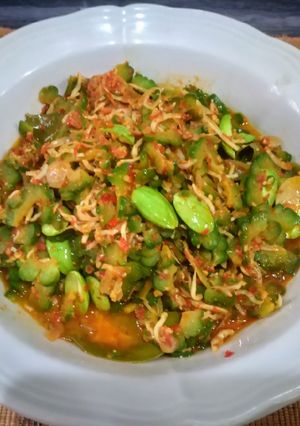 Foto resep Sambel goreng pare