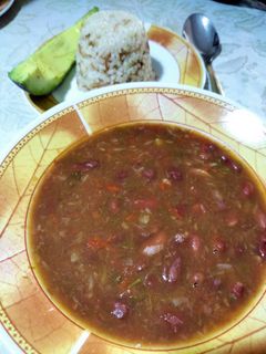 Una foto de Sopa de frijol rosado 🇨🇴