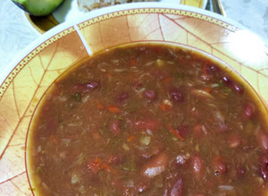 Una foto de Sopa de frijol rosado 🇨🇴