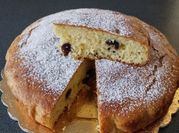 Una foto di torta ciliegie