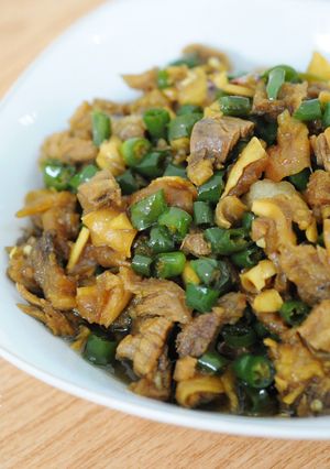 Foto resep Daging Sapi Tumis Mercon Cabe Ijo #KitaBerbagi