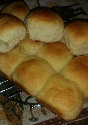 A picture of Soft Bread Buns #4WeeksChallenge.
