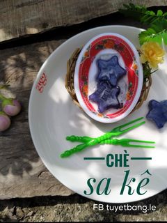 Hình của món Ăn dặm cho bé: Chè sa kê.