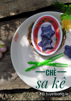 Hình của món Ăn dặm cho bé: Chè sa kê.