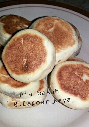 Foto resep Pia basah isi coklat (teflon)