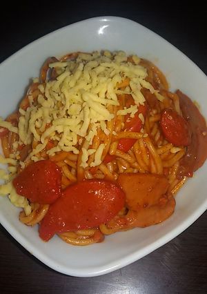 A picture of Meaty Spaghetti.