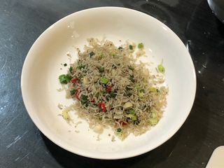 蒜炒吻仔魚