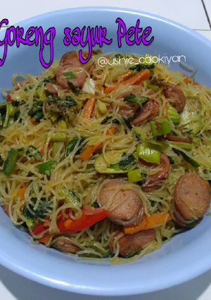 Foto resep Bihun Goreng Sayur Petai
