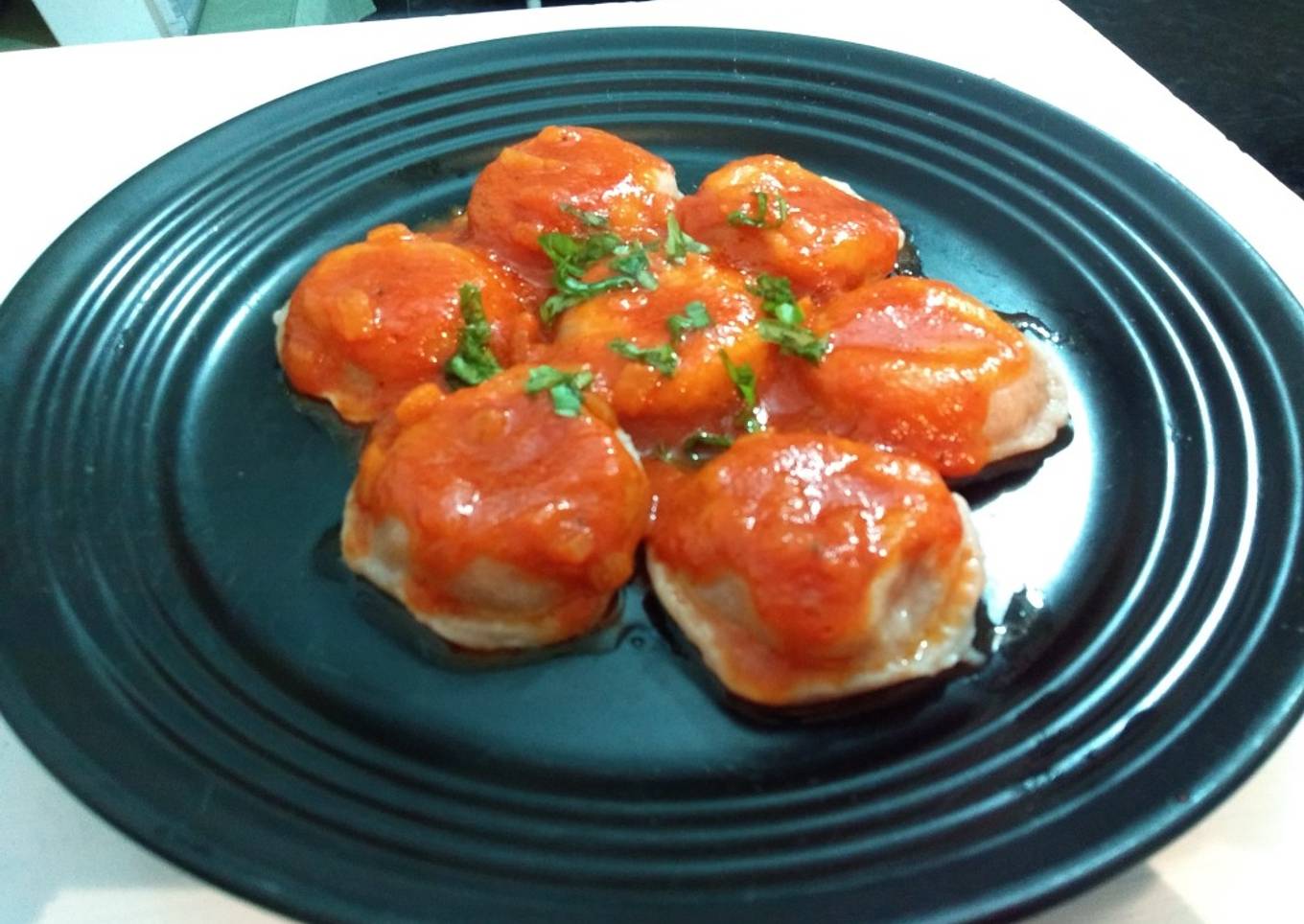 Sorrentinos integrales y veganos de calabaza