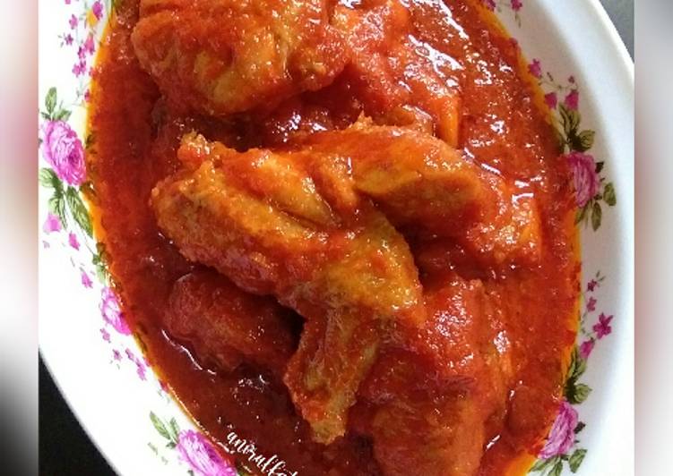 Resepi Ayam Masak Merah yang Mudah