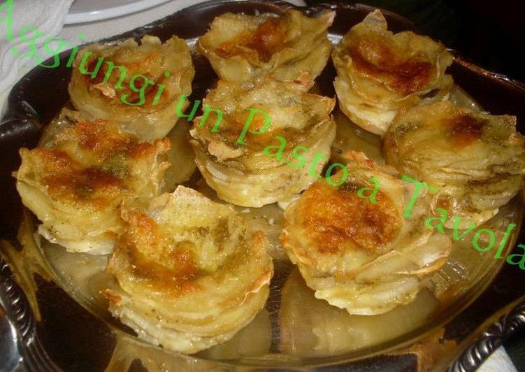 Tortini di patate (cottura al forno)