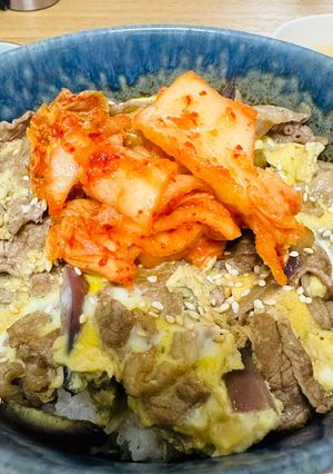 日式牛肉丼飯 的食譜成品照片