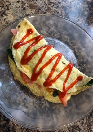 Una foto de Omelette simple!