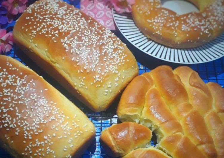 Resep Roti Sobek Empuk | Resep Membuat Roti Sobek Empuk Yang Paling Enak