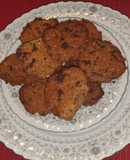 Galletitas de avena, chocolate y aceite de coco