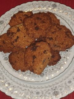 Una foto de Galletitas de avena, chocolate y aceite de coco