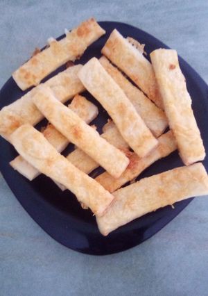 Sajtos rúd recept fotója