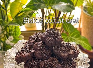 Gambar Biskut coklat urai