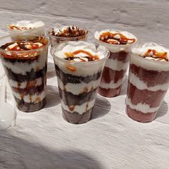 A picture of Cake parfait.