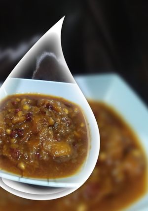 عکسی از دستور ترشک سه میوه 😋