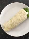 Wraps com Chutney de Banana e Queijo Feta