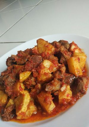Foto resep Sambal Kentang Ati Ampela