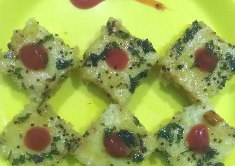 The Easiest and Tips for Beginner Instant khaman dhokla