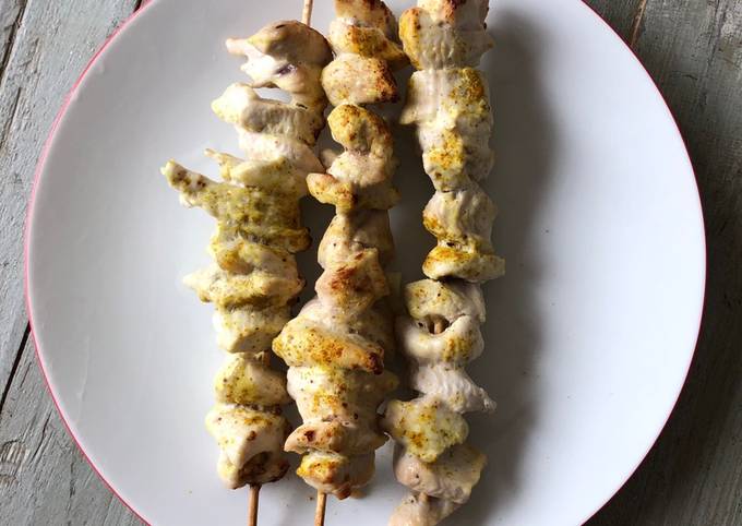 Brochettes de poulet