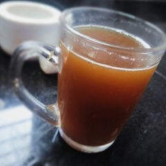 A picture of Herbal jaggery tea.