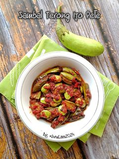 Foto resep Sambal Terong Ijo Pete