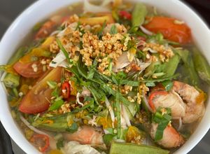 Hình của món Canh chua tôm.