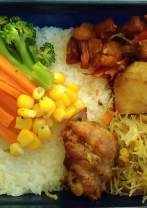Foto resep Menu Bento Suami II