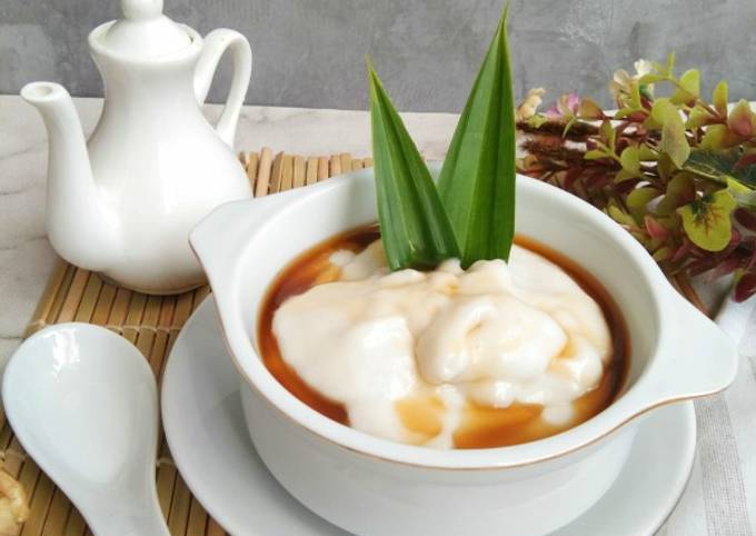 Cara Gampang Membuat Bubur Sumsum Tepung Ketan Wedang Jahe Sereh, Sempurna