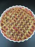 Erdbeer-Rhabarber-Pie