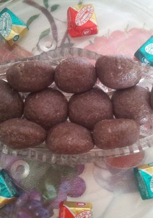 A picture of Raagi ladoo.